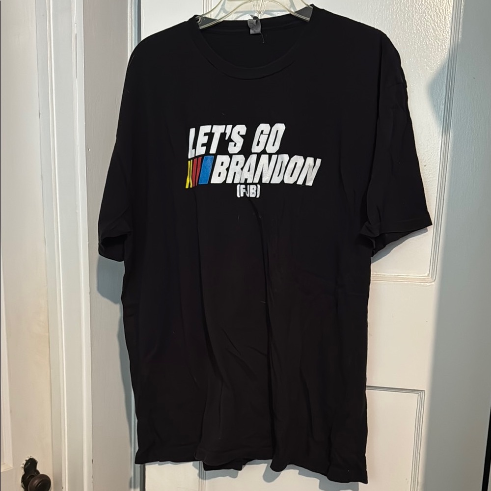 Let’s go Brandon Black Short Sleeve Tee